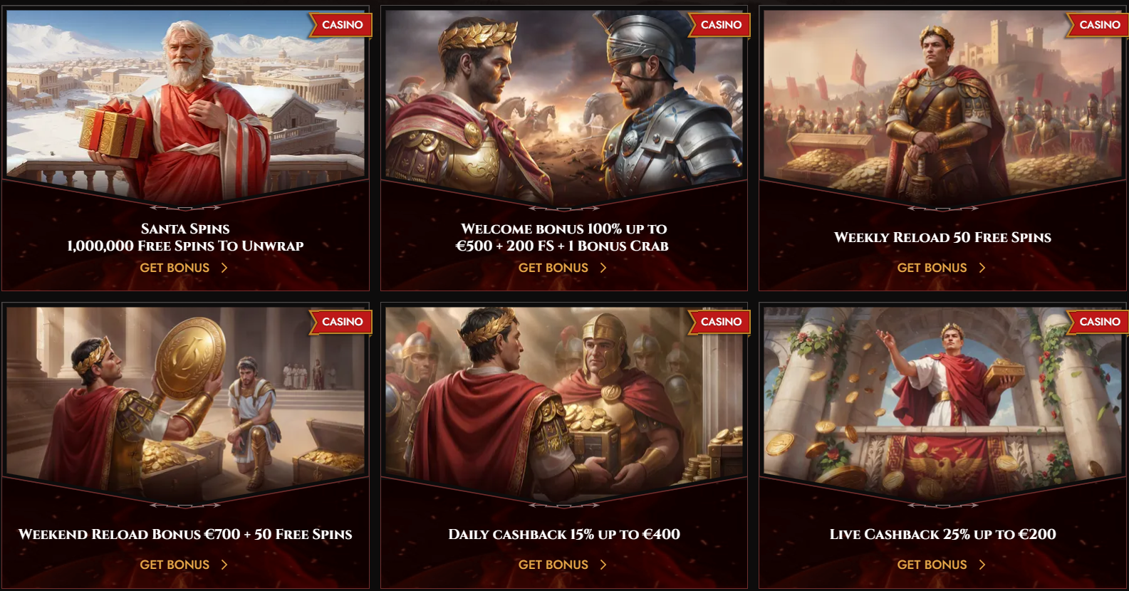 Promotions legiano casino